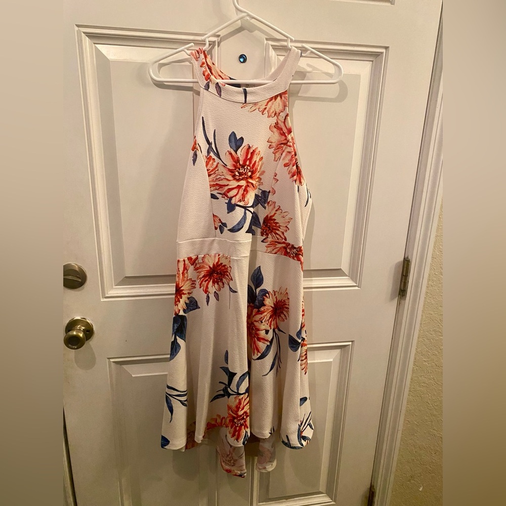 Almost Famous Dress Floral Pattern